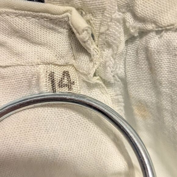 Vintage Girl's Floral Embroidered Shift Dress Size 5 J - Picture 4 of 4